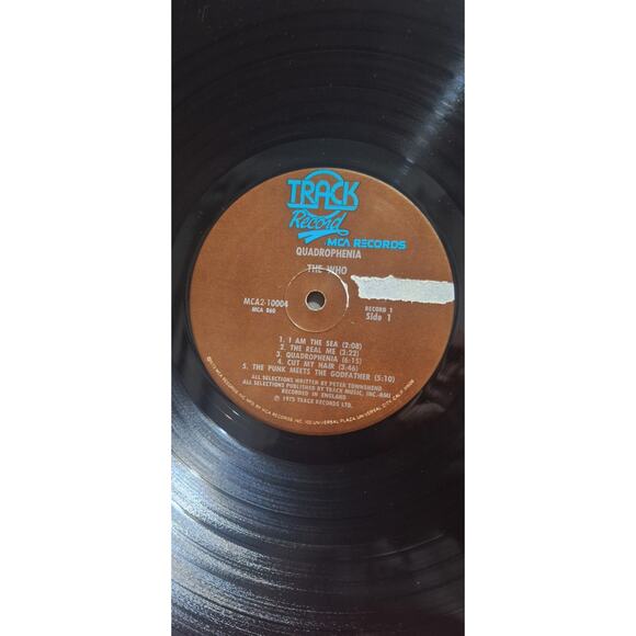 The Who Quadrophenia 2xLP 1973 MCA Track Records Gatefold Original Press VG+VG+ - Picture 9 of 16